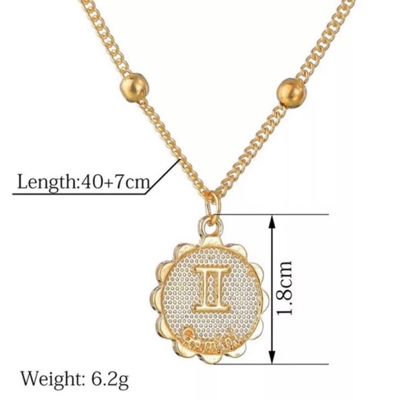 Zodiac Aquarius Necklace - Picture 3 of 3